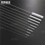 Reusable or Disposable Flexible Medical Endoscope Pull Thru Cleaning Brush for Endoscopy Channel