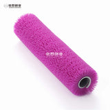 Industrial Nylon Round Polishing Cleaning Roller Brush Strip Cylindrical Rotary Spiral Wound Coil Brush