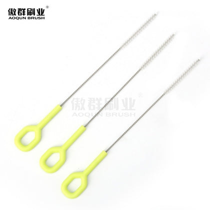 Long Cleaning Drinking Metal Glass Bottle Straw Brush Cleaner Kit